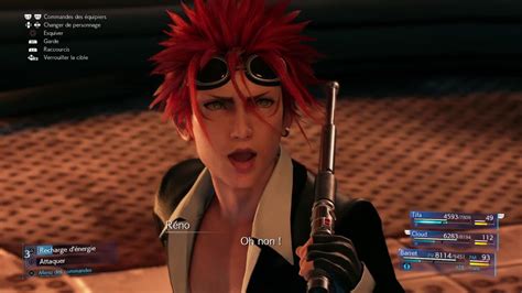 Final Fantasy Vii Remake Rude And Reno Boss Fight Hard Mode Youtube