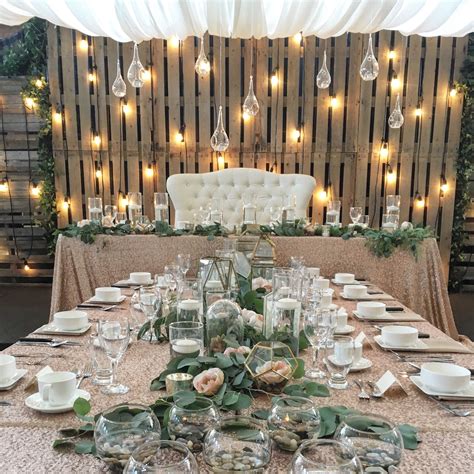 Pin By A Vintage Gypsy On Weddings In 2019 Head Table Decor Table