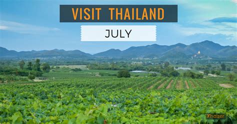 Visiting Thailand in July