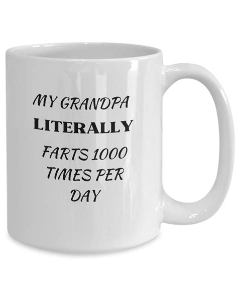 Grandpa Coffee Mug T Idea For Grandpa Or Papa Funny Etsy
