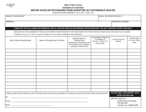 Form C 1003 St Fill Out Sign Online And Download Fillable Pdf New