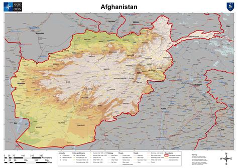 Afghanistan government and nato allies. Afghanistan Map - Afghanistan • mappery