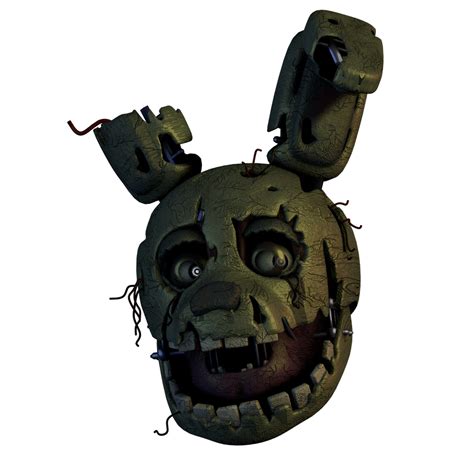 Springtrap V2 Head Render By 3d Darlin On Deviantart