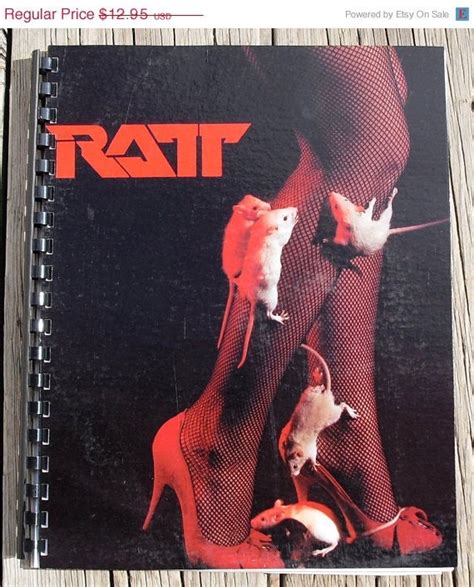Free Shipping Vintage 1980s Ratt Ep Record Album Recycled