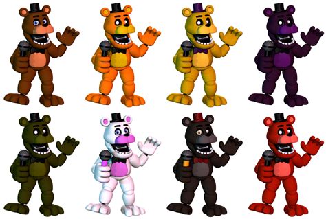 People Really Seemed To Like My Last Post So Here Are Freddy Fazbears