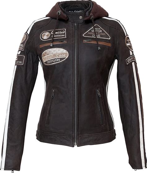 Urban Leather Womens Leather Motorcycle Jacket 58 Ladies Lambskin