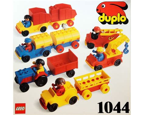 Lego Set 1044 1 Community Vehicles 1986 Educational And Dacta Duplo
