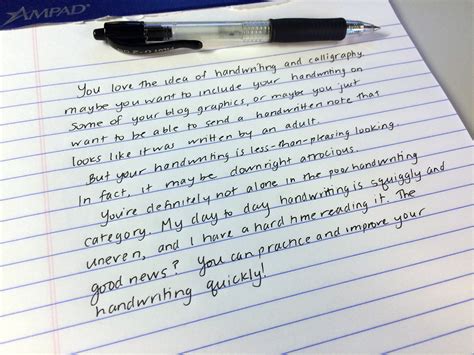 How To Improve Your Handwriting For Hand Lettering And Calligraphy