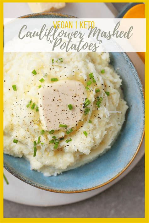 Keto Cauliflower Mashed Potatoes My Darling Vegan