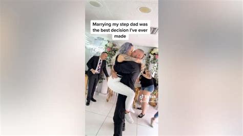 tiktok influencer goes viral joking about marrying her stepdad
