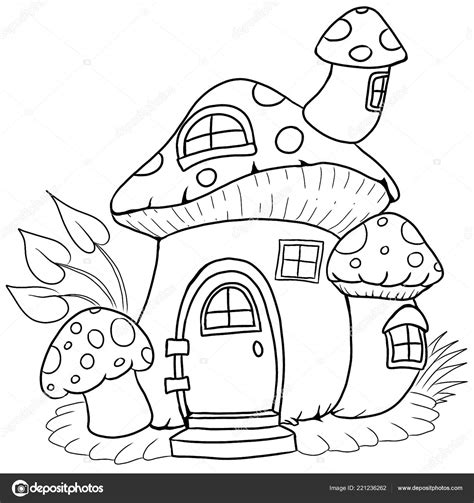 You can download fairy's mushroom house coloring page for free at coloringonly.com. White Mushroom House - All Mushroom Info