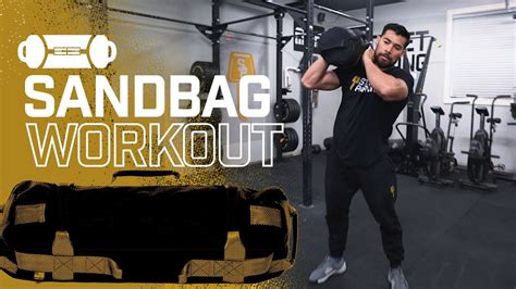 Sandbag Workout 1 Youtube