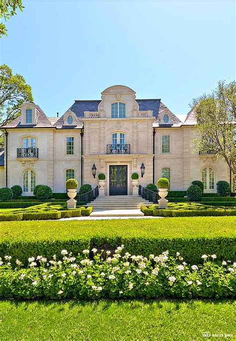 French Chateau Style Residential Estate And Formal Garden Chateau