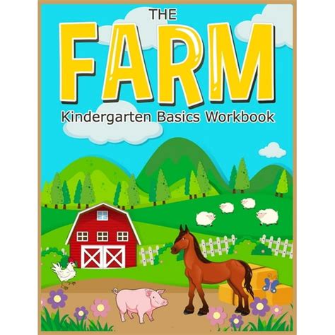 The Farm Basic Kindergarten Basics Workbook Fun Activities Math