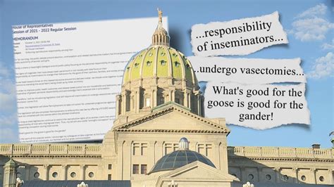 Pa Democratic Lawmaker Introduces Vasectomy Bill To Highlight Double Standard