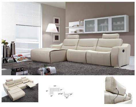 Modern Design Fold Sofa On Living Room With Cream Colour