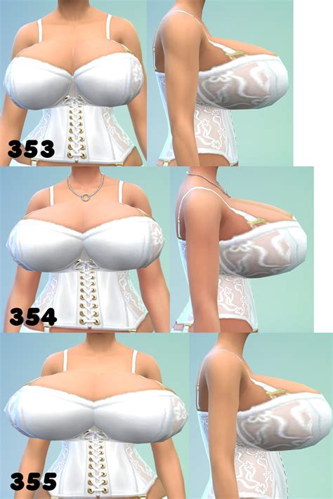 The Sims 4 Bigger Breast Mod Klooc