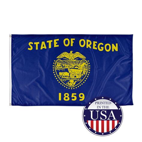 Oregon State Flag 3ft X 5ft Knitted Polyester State Flag Collection