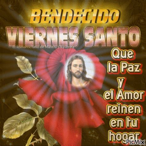 Imagen De Una Rosa Feliz Y Bendecido Viernes Santo 