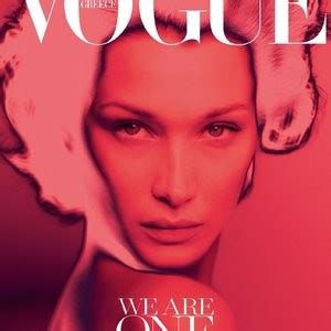 Bella Hadid Poses For Vogues April Issue Photos Leaked Nudes