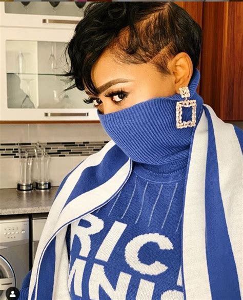 Get The Look Thembi Seete Debuts Sexy New Pixie Cut The Citizen