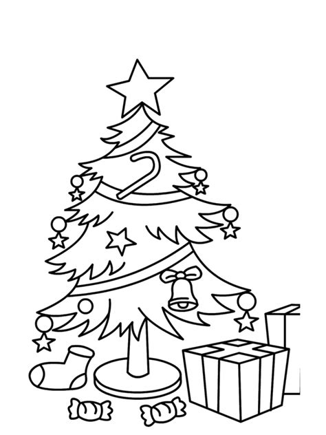 Welcome to the coloring pages of christmas trees. Get This Christmas Tree Coloring Pages with Gifts for ...