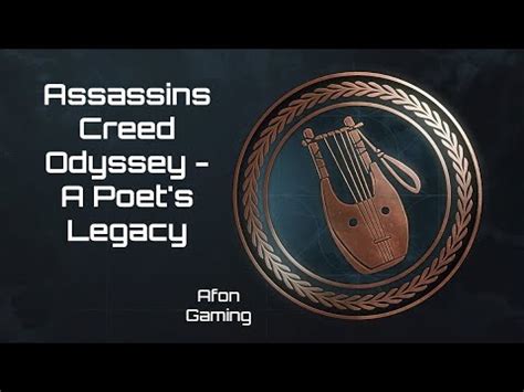 ASSASSINS CREED ODYSSEY A Poet S Legacy Location And Playthrough
