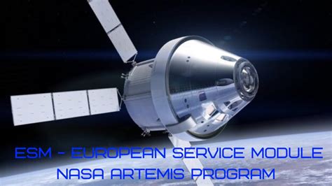 Artemis Program European Service Module 3 Presentation Youtube