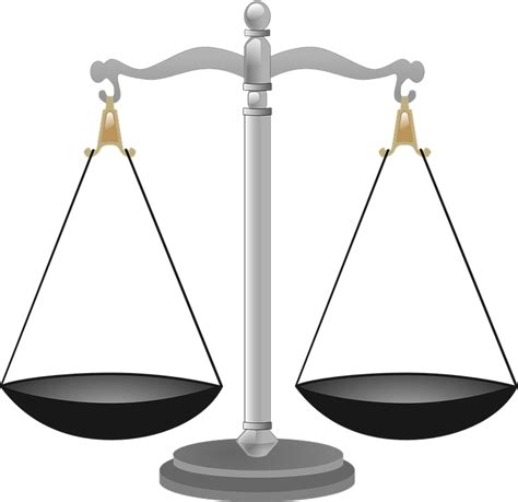 Scales Justice Scale · Free Vector Graphic On Pixabay