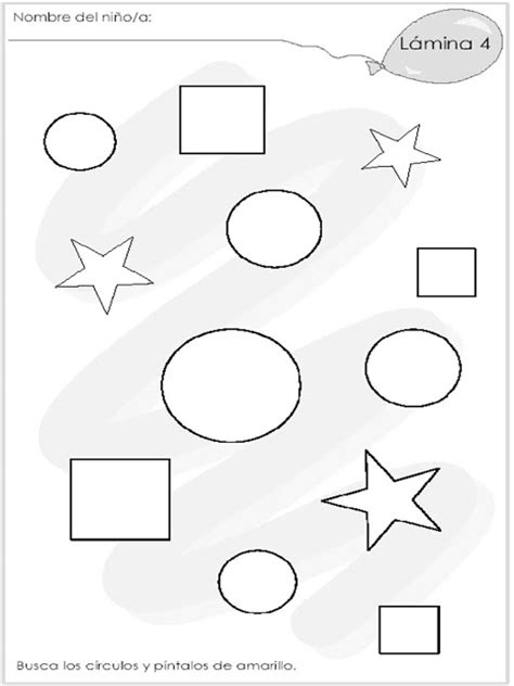 Actividad De Geometría Para Niños Cucaluna