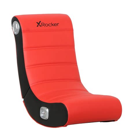 X Rocker Play 20 Wired Floor Rocking Gaming Chair Red