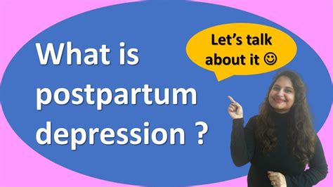What Is Postpartum Depression And What Are Its Causes Youtube