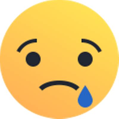 Sad Reaction Emoji Transparent Png Stickpng