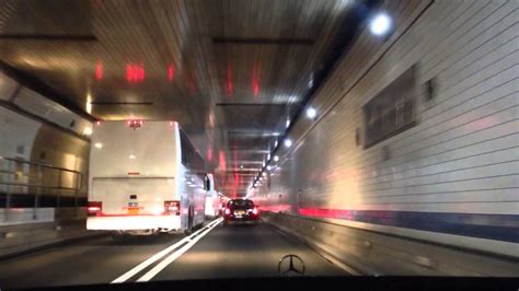 Lincoln Tunnel Nj To New York City Night Drive Nyc Youtube