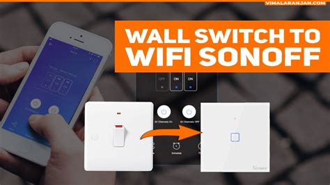 Sonoff Wifi Smart Wall Switch Sonoff Tx Series Wall Touch Switch