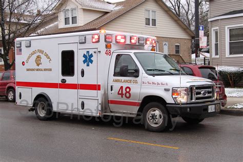 Chicago Fire Dept Ambulance 48 2014 Fordmccoy Miller