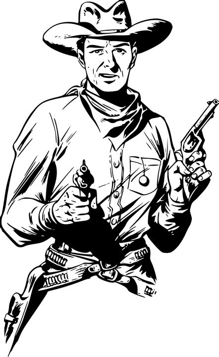 Download Cowboy Gun Guns Royalty Free Vector Graphic Pixabay
