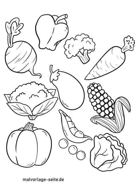 Vegetable Coloring Pages Fruit Coloring Pages Coloring Sheets