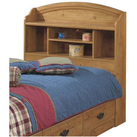 south shore prairie collection twin bookcase headboard country pine
