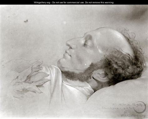 Felix Mendelssohn 1809 47 On His Deathbed Rudolf Julius Benno Huebner