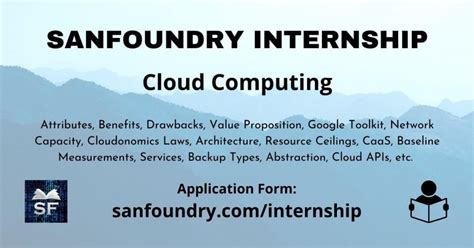 Today, cloud computing has transitioned to become a mainstream technology, with many different despite the cloud market's maturity, many organizations are still unaware of the cloud computing. Cloud Computing Internship - Sanfoundry
