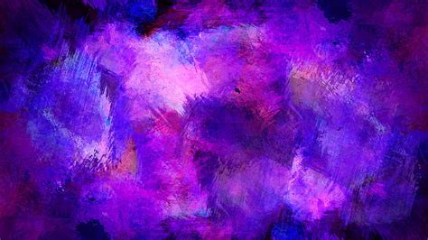 Hd Wallpaper Blue Purple Violet Abstract Art Painting Wallpaper