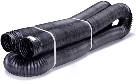 Flex Drain 52011 Flexibleexpandable Landscaping Drain Pipe Solid 4