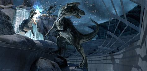 New Jurassic World Concept Art Paints A Very Different Picture Jurassic Outpost