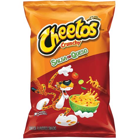 Find Your Perfect Cheetos Crunchy Salsa Con Queso Cheese Flavored Snacks 85 Oz