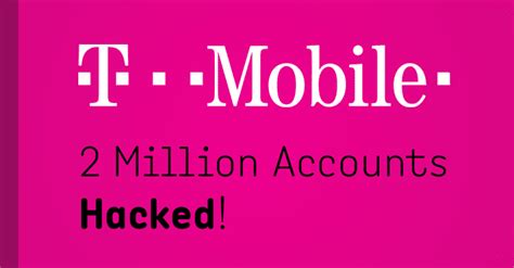 T Mobile Hacked Million Customers Personal Data Stolen