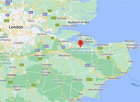 Sittingbourne Kent England Uk Area Map And More