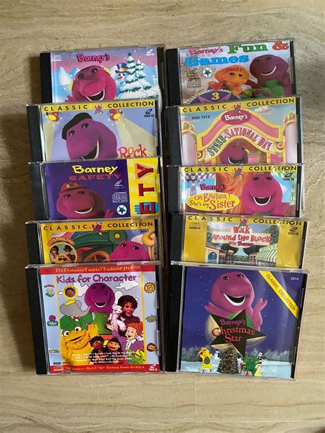 Barneys Sing Along Vcd Hobbies And Toys Music And Media Cds And Dvds On