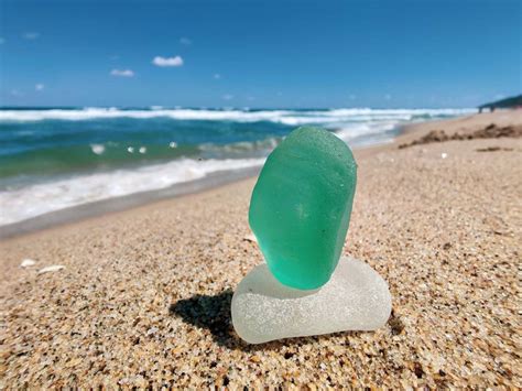Large Rare Sea Glass Set Turquoise Sea Glass Unique Sea Etsy