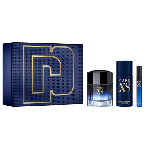 Pure Xs By Paco Rabanne 100ml Edt 3 Piece T Set Perfume Nz